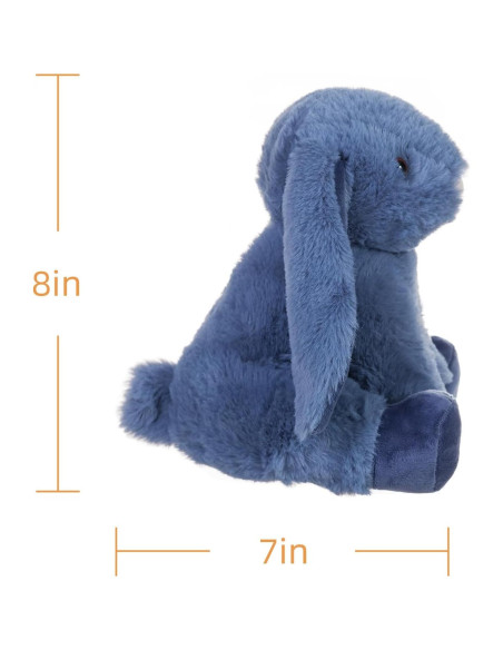 Conejo de Peluche Azul Marino Apricot Lamb 20 cm Suave Conejo de Peluche Azul Marino Apricot Lamb 20 cm Suave