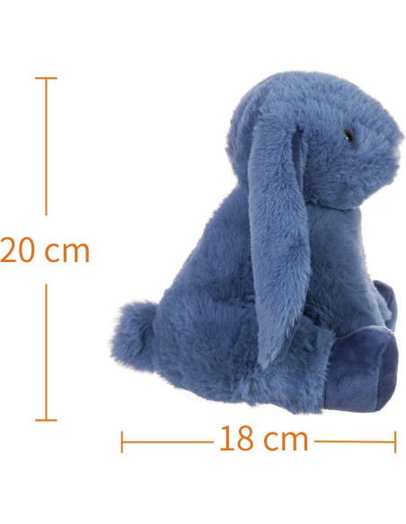 Conejo de Peluche Azul Marino Apricot Lamb 20 cm Suave Conejo de Peluche Azul Marino Apricot Lamb 20 cm Suave