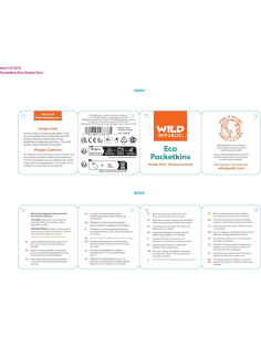 Foca de Puerto de Peluche Ecológica Wild Republic 12.7 cm 2