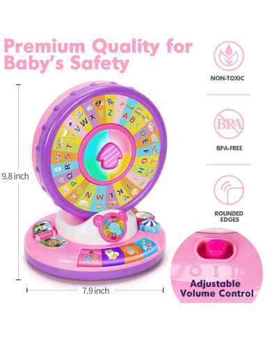 Juguete de Aprendizaje Duchong para Niños 1-3 Años Interactivo