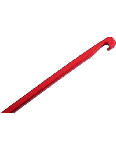 Estacas de Tienda de Aluminio Big Agnes 16cm 10Pcs Rojo