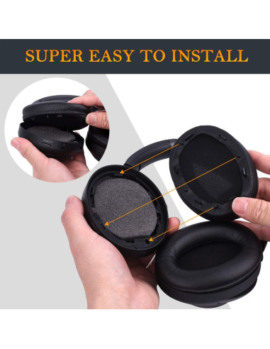 Almohadillas de Reemplazo SOULWIT para Auriculares Sony WH-1000XM3