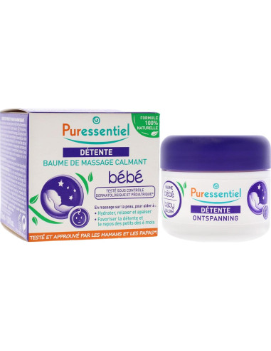 Bálsamo para Bebés Puressentiel Lavanda 29.57 ml 100% Natural