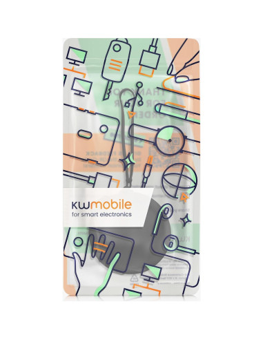 Funda de Silicona para Auriculares In-Ear kwmobile - Negro