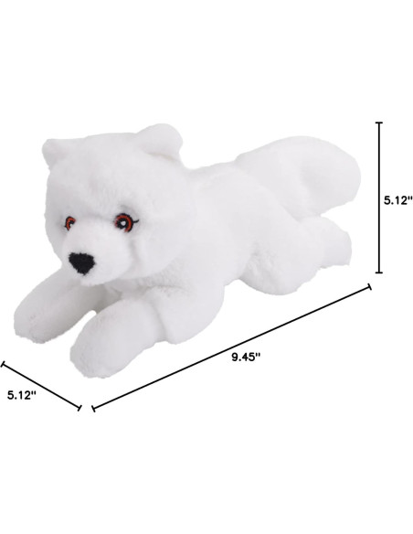 Peluche Zorro Ártico Wild Republic 20 cm Ecológico Peluche Zorro Ártico Wild Republic 20 cm Ecológico