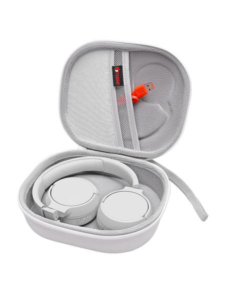Funda Dura XANAD para Auriculares JBL y Soundcore H30i - Blanco Funda Dura XANAD para Auriculares JBL y Soundcore H30i - Blanco