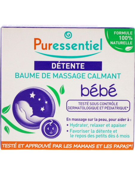 Bálsamo para Bebés Puressentiel Lavanda 29.57 ml 100% Natural Bálsamo para Bebés Puressentiel Lavanda 29.57 ml 100% Natural