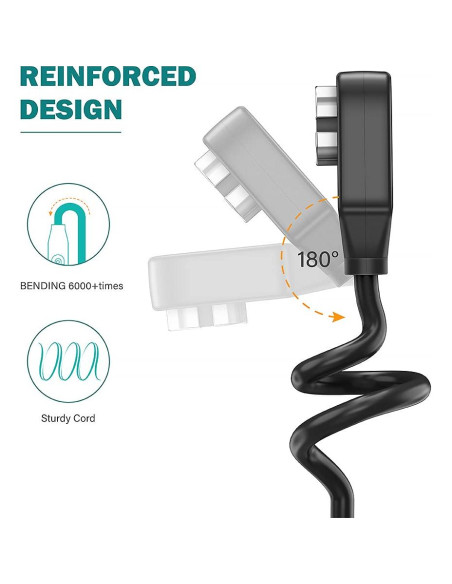 Cargador Magnético Tusita 1M para AfterShokz Aeropex y OPENRUN Cargador Magnético Tusita 1M para AfterShokz Aeropex y OPENRUN