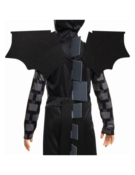 Disfraz Dragón Ender Minecraft Disfraz para Niños 10-12 Años Disfraz Dragón Ender Minecraft Disfraz para Niños 10-12 Años