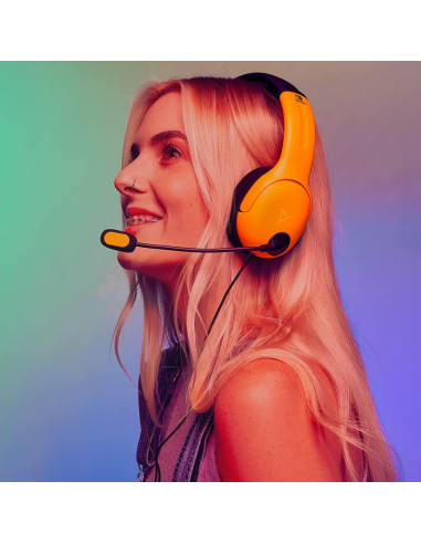Auriculares Estéreo PDP Gaming LVL40 con Micrófono para Nintendo Switch - Cancelación de Ruido, Ligeros y Cómodos