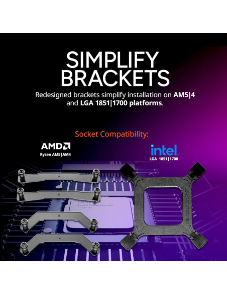 Cooler Master Hyper 212 Pro aRGB Enfriador de CPU 152mm Cooler Master Hyper 212 Pro aRGB Enfriador de CPU 152mm