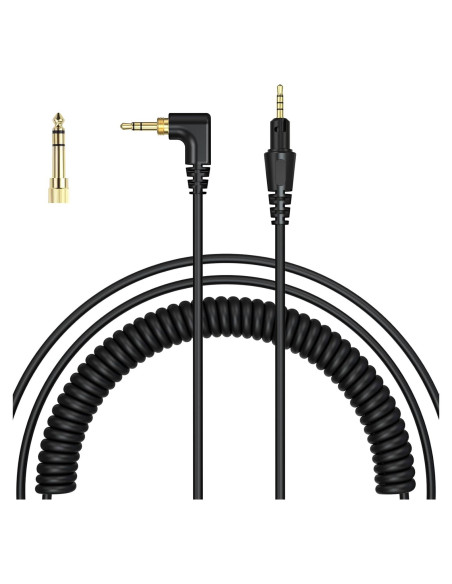 Cable de Auriculares DJ Lusgawer 2.5mm a 3.5mm con Adaptador Cable de Auriculares DJ Lusgawer 2.5mm a 3.5mm con Adaptador