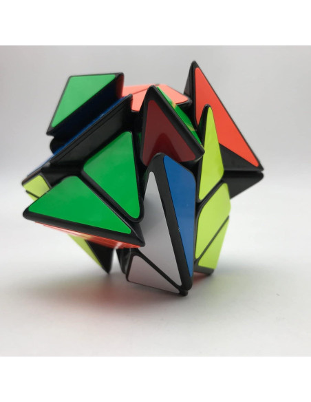 Cubo Mágico Velocidad 3x3 YJ Toys Dysmorphism Negro Cubo Mágico Velocidad 3x3 YJ Toys Dysmorphism Negro