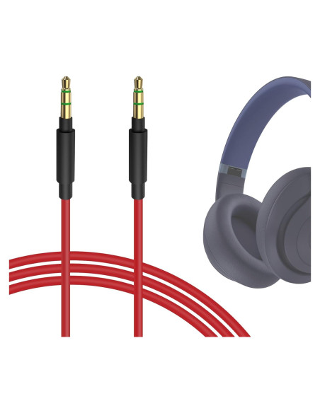 Cable de Audio GEEKRIA 3.5mm Macho a Macho 1.2m para Beats Cable de Audio GEEKRIA 3.5mm Macho a Macho 1.2m para Beats