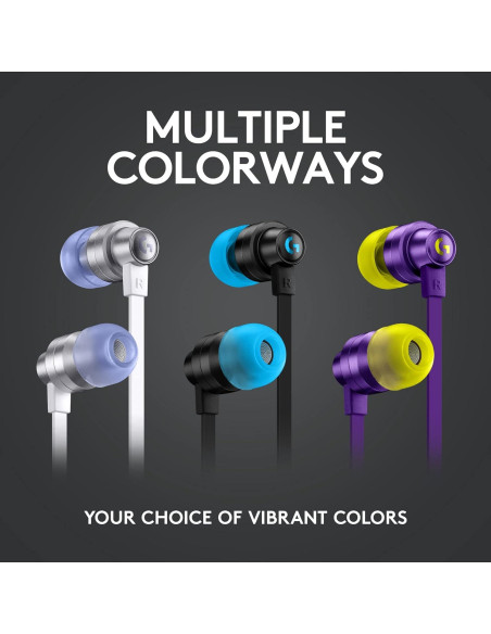 Auriculares Gaming Logitech G333 con Micrófono y Control de Volumen Auriculares Gaming Logitech G333 con Micrófono y Control de Volumen