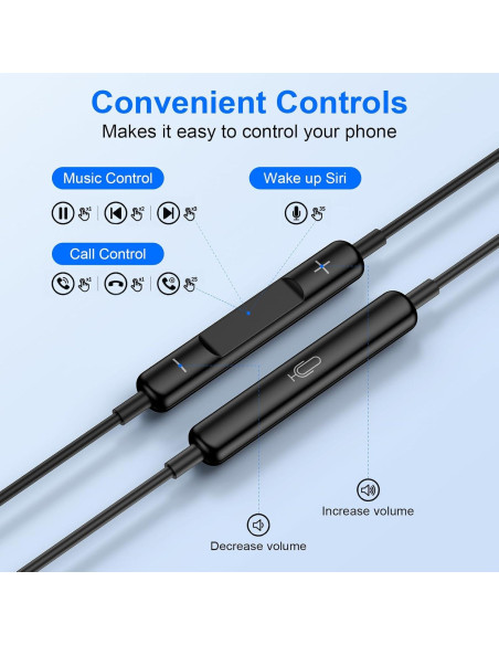 Auriculares In-Ear USB C Samsung A16 A17 A36 S25 Ultra 4 pies Auriculares In-Ear USB C Samsung A16 A17 A36 S25 Ultra 4 pies
