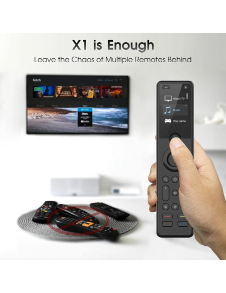 Control Remoto Universal SofaBaton X1 con Hub y APP Inteligente Control Remoto Universal SofaBaton X1 con Hub y APP Inteligente