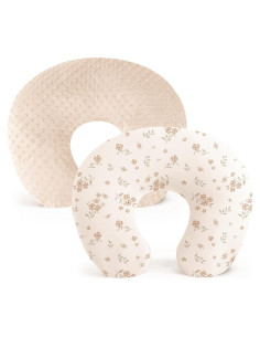 Konssy 2 Fundas de Almohada de Lactancia Suaves y Modernas