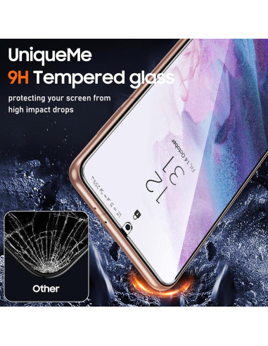 Protector de Pantalla UniqueMe para Samsung Galaxy S21+ 6.7" 9H