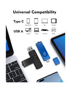 AreTop 32GB Unidad USB C Doble 2-en-1 Paquete de 10 2