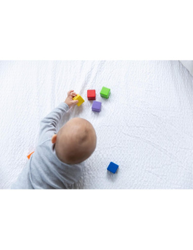 Bloques de Actividad Sensorial PlanToys - Set 9 Piezas 12+ Meses