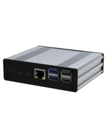 Caja de Metal Pi-Box Pro5 Multicomp para Raspberry Pi 5 Caja de Metal Pi-Box Pro5 Multicomp para Raspberry Pi 5