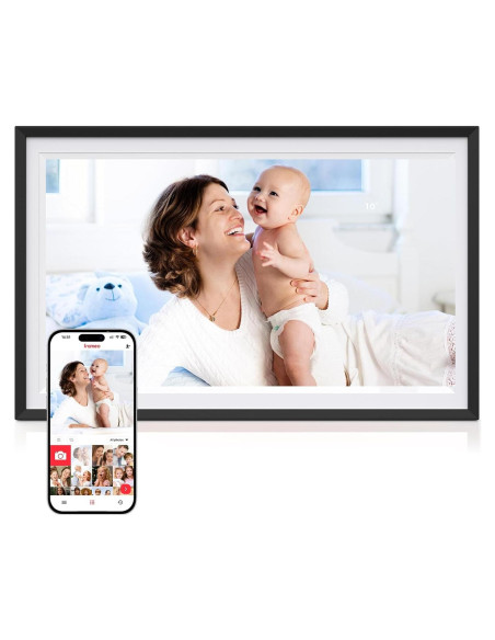 Marco de Fotos Digital Frameo 15.6" 32GB Pantalla IPS HD Marco de Fotos Digital Frameo 15.6" 32GB Pantalla IPS HD