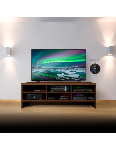 Cable HDMI Monster 1.83m 4K HDR con luz LED - Paquete de 4