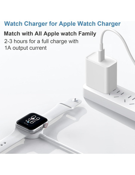 Cargador Rápido Apple Watch 3M USB C 20W Compatible Series 10-1 Cargador Rápido Apple Watch 3M USB C 20W Compatible Series 10-1