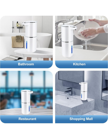 Dispensador Automático de Jabón Melygale - Sin Contacto, 348g Dispensador Automático de Jabón Melygale - Sin Contacto, 348g