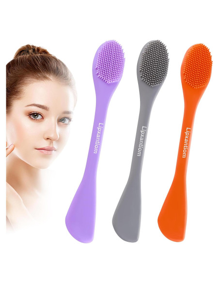 Set de 3 Brochas de Silicona para Mascarillas Lipxantiom Set de 3 Brochas de Silicona para Mascarillas Lipxantiom
