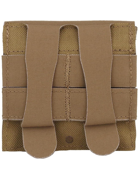 Bolsa Utilitaria Mini Molle SABADO Marrón Coyote 10x10cm Bolsa Utilitaria Mini Molle SABADO Marrón Coyote 10x10cm