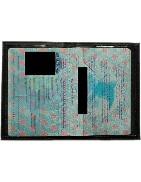 Funda de Pasaporte Honbay 2PCS Cuero Artificial Unisex Funda de Pasaporte Honbay 2PCS Cuero Artificial Unisex