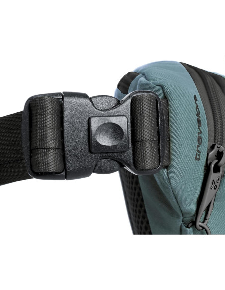 Bolso de Cintura Anti-Robo Travelon 28x15 cm Azul Pizarra Bolso de Cintura Anti-Robo Travelon 28x15 cm Azul Pizarra