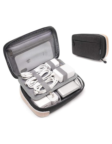 Organizador Electrónico Pack All PA-16113-1 Negro 20x13cm Organizador Electrónico Pack All PA-16113-1 Negro 20x13cm