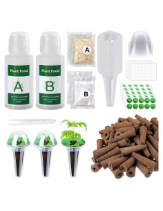 Kit de Cápsulas Hidropónicas Bigmeta - 100 Esponjas de Crecimiento