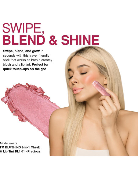 Tinte 2-en-1 para Mejillas y Labios Palladio Querido - Rubor Crema Tinte 2-en-1 para Mejillas y Labios Palladio Querido - Rubor Crema