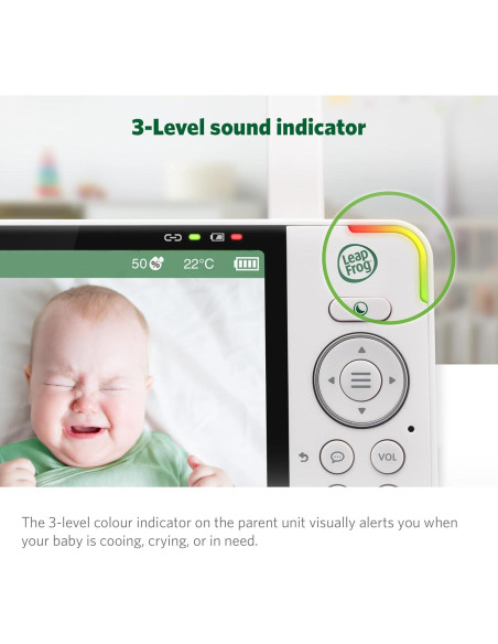 Monitor para Bebés LeapFrog LF925HD WiFi 1080p con Cámara 5" Monitor para Bebés LeapFrog LF925HD WiFi 1080p con Cámara 5"