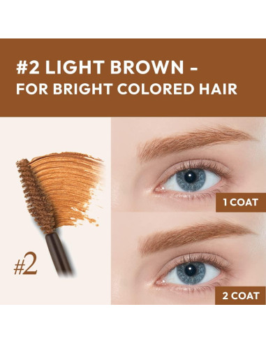 ETUDE Color My Brows - Máscara para Cejas Marrón Claro 4.5 ml