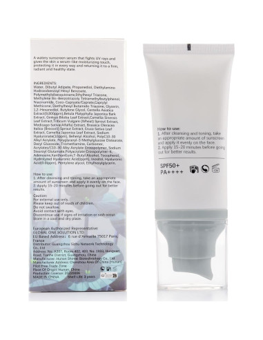 Protector Solar Centella SPF 50 Mopayzer 80g Resistente al Agua