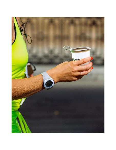 Taza Plegable Burtrail 200ml Ultraligera para Correr - 2 Pcs Gris y Blanco Taza Plegable Burtrail 200ml Ultraligera para Correr - 2 Pcs Gris y Blanco