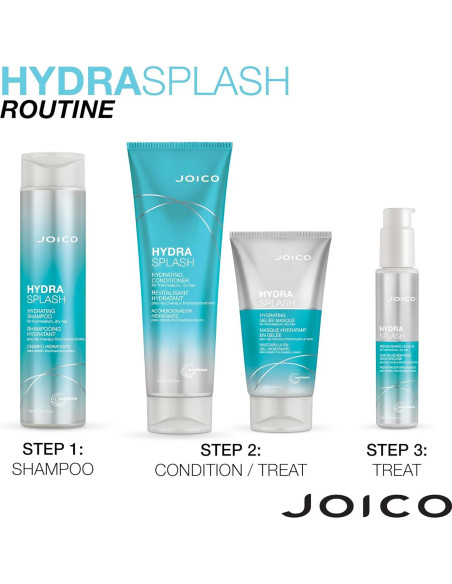 Conjunto Champú y Acondicionador Joico HydraSplash 300ml Conjunto Champú y Acondicionador Joico HydraSplash 300ml