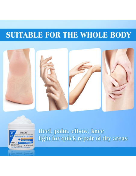 Crema de Urea 42% URQT para Piel Seca y Agrietada 200g