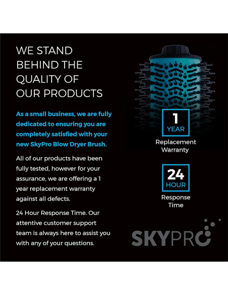 Cepillo Secador de Cabello SKYPRO SKY400 - Alisa y Da Volumen Cepillo Secador de Cabello SKYPRO SKY400 - Alisa y Da Volumen