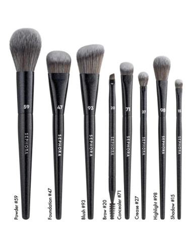 Conjunto de Brochas Pro Sephora Collection 8 Piezas