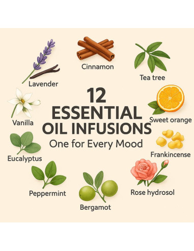 Paquete de 12 Jabones de Cúrcuma Naturales - Aceites Esenciales