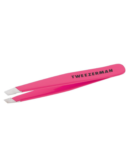 Pinzas Mini Slant Tweezerman Rosa Neón - Pinzas para Cejas Pinzas Mini Slant Tweezerman Rosa Neón - Pinzas para Cejas