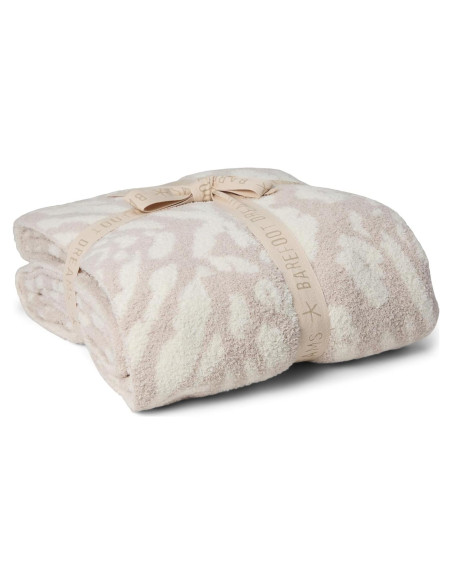 Manta de leopardo Fauna CozyChic Barefoot Dreams Unisex Manta de leopardo Fauna CozyChic Barefoot Dreams Unisex
