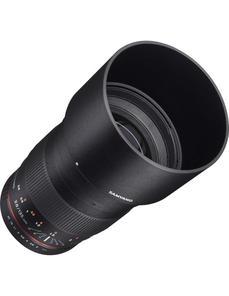 Lente Telefoto Samyang 135mm f/2.0 ED UMC para Micro 4/3 Lente Telefoto Samyang 135mm f/2.0 ED UMC para Micro 4/3