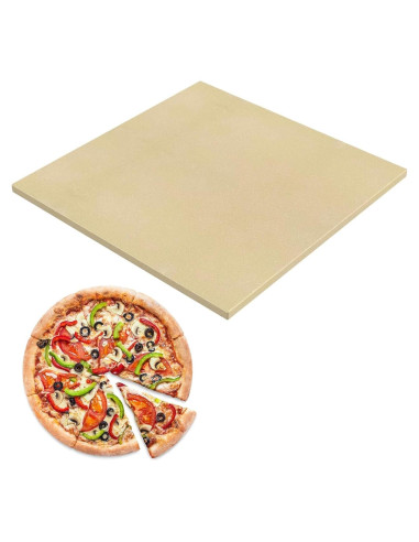 Piedra para Pizza Cuadrada SafBbcue 33.5 cm 1400F